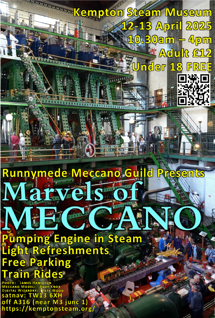 Marvels of Meccano Poster 12-13 April 2025